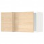 МЕТОД Шкаф навесной угловой - белый, Аскерсунд под светлый ясень