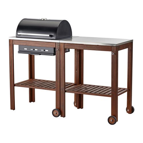 ЭПЛАРО / КЛАСЕН Угольный гриль с тележкой