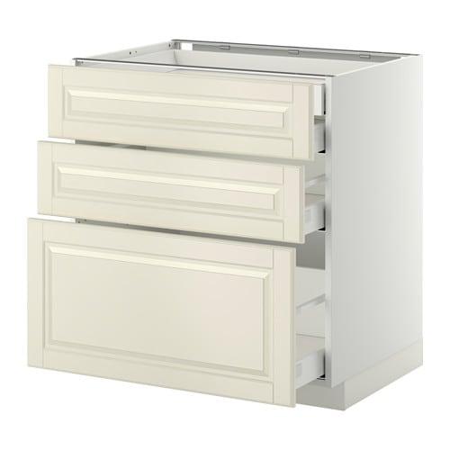 МЕТОД / МАКСИМЕРА Нплн шк 3 фрнт/2нзк/1срд/1вс ящ - белый, Будбин белый с оттенком, 80x60 см МЕТОД / МАКСИМЕРА Нплн шк 3 фрнт/2нзк/1срд/1вс ящ - белый, Будбин белый с оттенком, 80x60 см