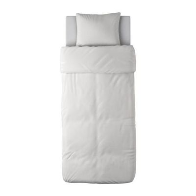 БЛОСИППА Пододеяльник и 1 наволочка - белый, 150x200/50x70 см БЛОСИППА Пододеяльник и 1 наволочка - белый, 150x200/50x70 см