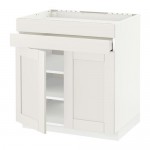 МЕТОД / МАКСИМЕРА Нап шк д/вар панели/2ящ/2фасада/1ящ - белый, Сэведаль белый