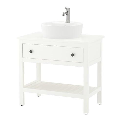 Hemnes Tornviken Open Cabinet For, Ikea Bathroom Vanity Reviews