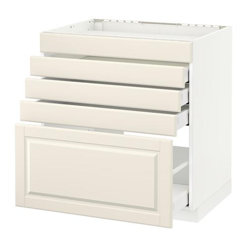 METOD/MAXIMERA напольн шк д/вар панели/5фасад/4ящ цвет алюминия METOD/MAXIMERA напольн шк д/вар панели/5фасад/4ящ цвет алюминия