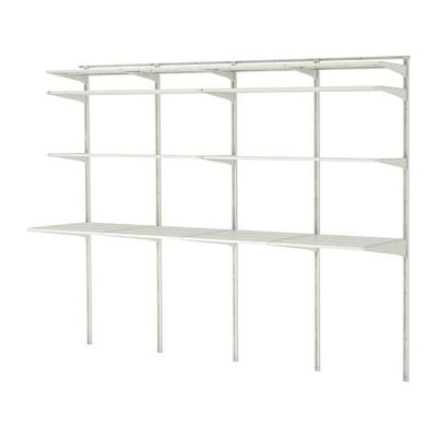 АЛЬГОТ Настенная шина/полки/сушилка АЛЬГОТ Настенная шина/полки/сушилка