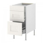 ФАКТУМ Напольный шкаф д/мусорн контейнеров - Рамшё белый ФАКТУМ Напольный шкаф д/мусорн контейнеров - Рамшё белый