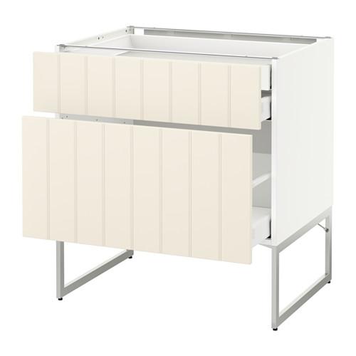 МЕТОД / МАКСИМЕРА Напольн шкаф 2фронт пнл/2низ/1вс ящ - белый, Хитарп белый с оттенком, 80x60x60 см МЕТОД / МАКСИМЕРА Напольн шкаф 2фронт пнл/2низ/1вс ящ - белый, Хитарп белый с оттенком, 80x60x60 см