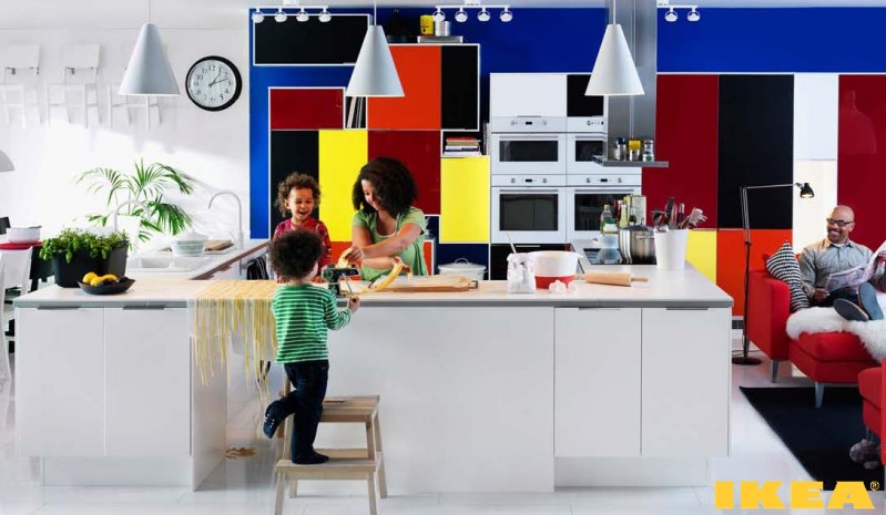 Интерьер кухни IKEA