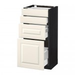 METOD/MAXIMERA напольн шкаф 4 фронт панели/4 ящика METOD/MAXIMERA напольн шкаф 4 фронт панели/4 ящика