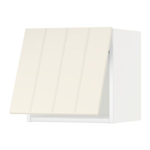 МЕТОД Горизонтальный навесной шкаф - белый, Хитарп белый с оттенком, 40x40 см