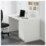 МАЛЬМ Письменный стол - белый