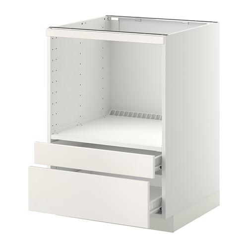 МЕТОД / ФОРВАРА Напольн шк д/комб СВЧ/ящики - белый, Веддинге белый МЕТОД / ФОРВАРА Напольн шк д/комб СВЧ/ящики - белый, Веддинге белый