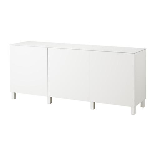 БЕСТО Комбинация для хранения с дверцами - Лаппвикен белый БЕСТО Комбинация для хранения с дверцами - Лаппвикен белый