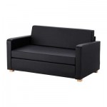 СОЛЬСТА Диван-кровать 2-местный - Идгульт черный