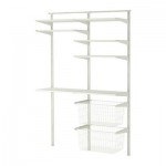 АЛЬГОТ Настенная шина/полки/сушилка