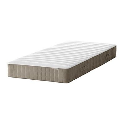 schoorsteen Immuniseren Herinnering HAMARVIK spring mattress - 80x200 cm, medium hardness / dark beige  (00244395) - reviews, price comparisons