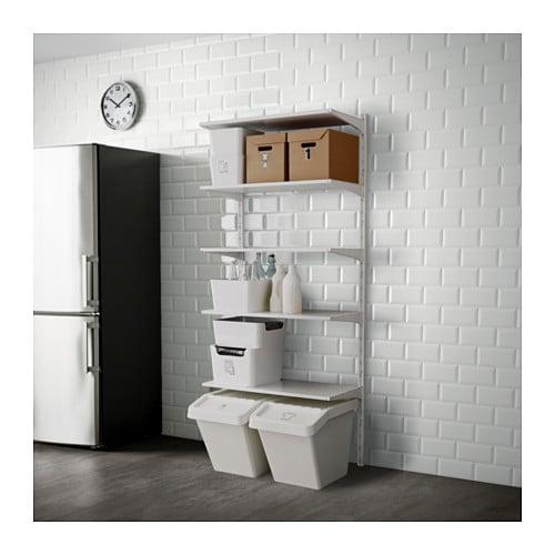 АЛЬГОТ Настенная шина/полки АЛЬГОТ Настенная шина/полки