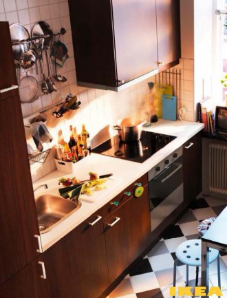 Интерьер кухни IKEA