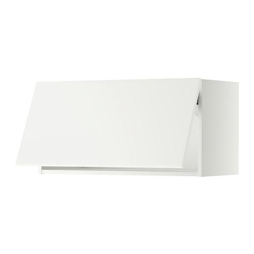МЕТОД Горизонтальный навесной шкаф - белый, Хэггеби белый, 80x40 см