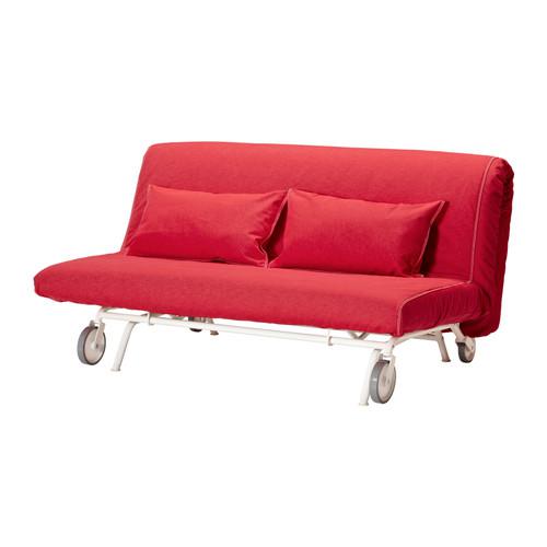 IKEA / PS KHOVET Sofá cama 2-local - Vansta rojo, Vansta red (298.744.78) -  opiniones, precio, dónde comprar