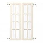 BODBYN пара дверец с петлями белый с оттенком 60x100 см BODBYN пара дверец с петлями белый с оттенком 60x100 см