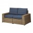 SOLLERÖN 2-местный модульный диван, садовый