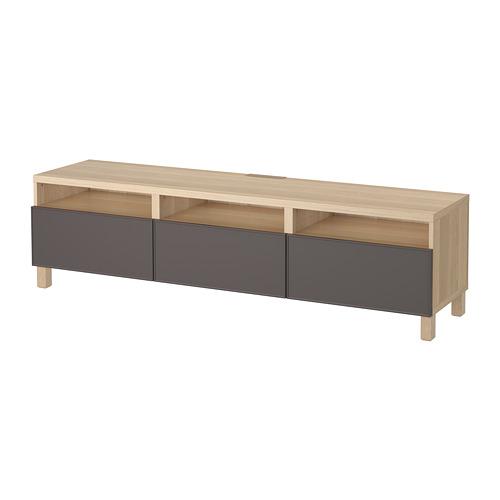 BESTÅ тумба д/ТВ с ящиками серый BESTÅ тумба д/ТВ с ящиками серый