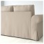 БАККАБРУ Диван-кровать с козеткой - Хильте бежевый, Хильте бежевый