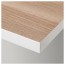 ЛИННМОН Столешница - белый/под беленый дуб
