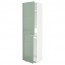 МЕТОД Высок шкаф д холодильн/мороз - белый, Калларп глянцевый светло-зеленый, 60x60x220 см