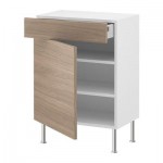 ФАКТУМ Напольн шкаф с полкой/ящиком/дверью - Софилунд светло-серый, 60x37 см ФАКТУМ Напольн шкаф с полкой/ящиком/дверью - Софилунд светло-серый, 60x37 см