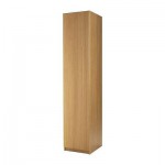 ПАКС Гардероб с 1 дверью - Пакс Нексус дубовый шпон, под дуб, 50x60x236 см, плавно закрывающиеся петли ПАКС Гардероб с 1 дверью - Пакс Нексус дубовый шпон, под дуб, 50x60x236 см, плавно закрывающиеся петли