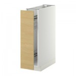 МЕТОД Напол шкаф/выдв внутр элем - Тингсрид под березу, белый