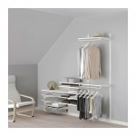 АЛЬГОТ Настенная шина/полка/корзина