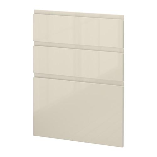 МЕТОД 3 фронтальн панели д/посудом машины - Воксторп глянцевый светло-бежевый МЕТОД 3 фронтальн панели д/посудом машины - Воксторп глянцевый светло-бежевый