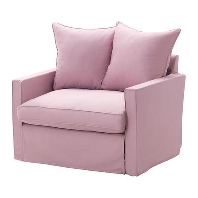 Malawi Hane Samme Härnösand slipcover stol seng - Olstorp lys rosa (40223659) - anmeldelser,  prissammenligning