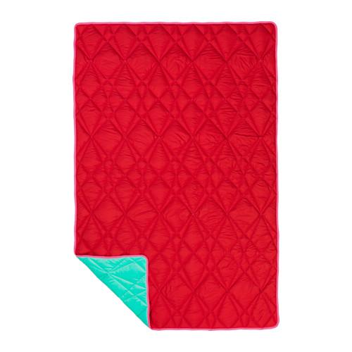 ИКЕА ПС 2017 Плед - красный/бирюзовый