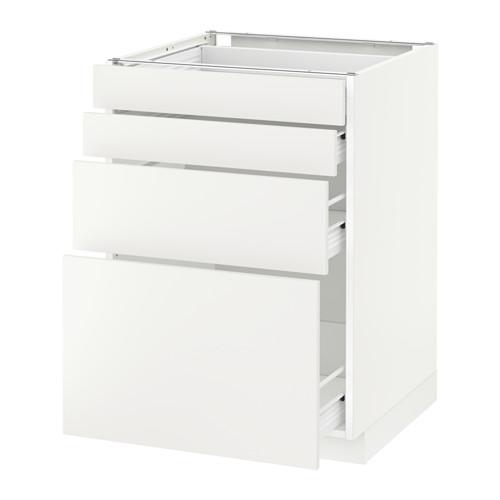 METOD/FÖRVARA напольн шкаф 4 фронт панели/4 ящика оцинковка METOD/FÖRVARA напольн шкаф 4 фронт панели/4 ящика оцинковка