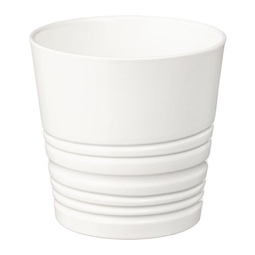 MUSKOT кашпо белый 11 cm
