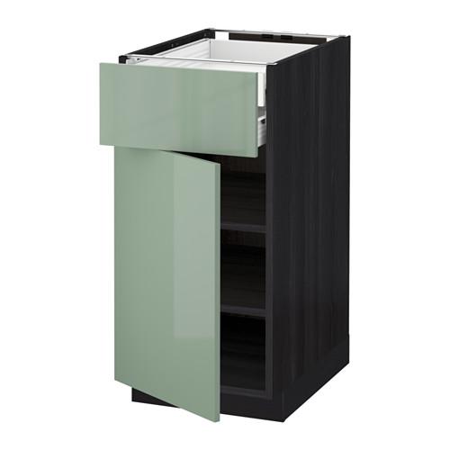 METOD напольн шкаф двр/фр пнл/плк/2низ ящ