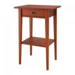 ХЕМНЭС Тумба прикроватная - красный