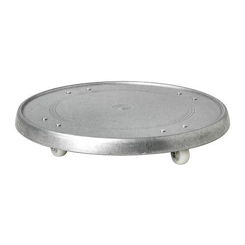 SOCKER подставка на колесах д/дома/улицы/оцинковка 4x Ø31 cm