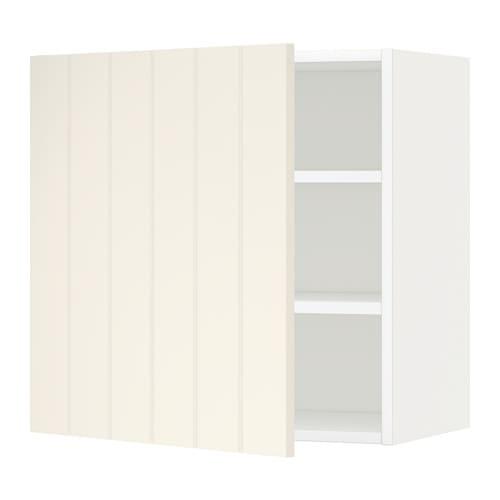 МЕТОД Шкаф навесной с полкой - белый, Хитарп белый с оттенком, 60x60 см МЕТОД Шкаф навесной с полкой - белый, Хитарп белый с оттенком, 60x60 см