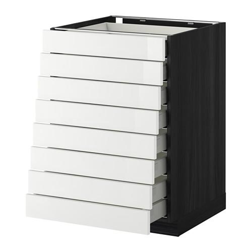 METOD/MAXIMERA наполн шкаф 8 фронт/8 низк ящиков