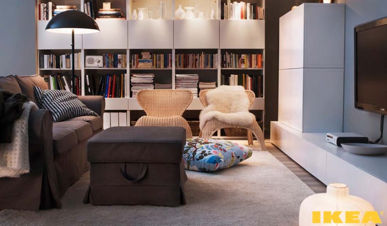 Интерьер гостиной