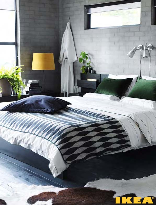 Интерьер спальной комнаты