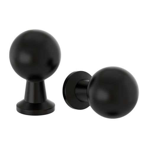 БАГГАНЭС Ручка мебельная - черный БАГГАНЭС Ручка мебельная - черный