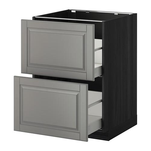 METOD/MAXIMERA напольн шкаф 2фрнт/2выс ящ