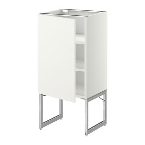 МЕТОД Напольный шкаф с полками - белый, Хэггеби белый, 40x37x60 см МЕТОД Напольный шкаф с полками - белый, Хэггеби белый, 40x37x60 см