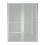 СЭККЕН Пара раздвижных дверей - 150x201 см, устройство д/плавн закрывания СЭККЕН Пара раздвижных дверей - 150x201 см, устройство д/плавн закрывания