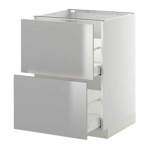 METOD/MAXIMERA напольн шкаф 2фрнт/2выс ящ